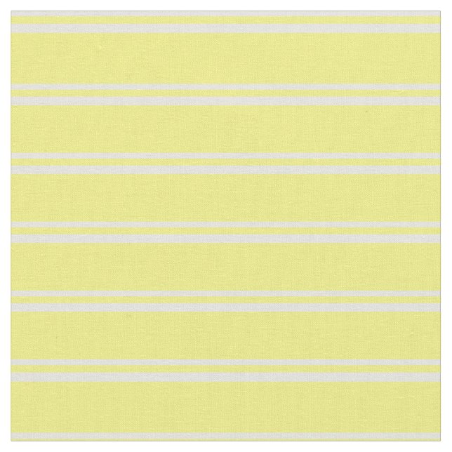 Tela Patrón lineal beige y amarillo (De cerca)