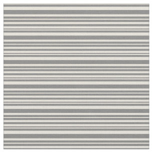 Tela Patrón lineal beige y gris