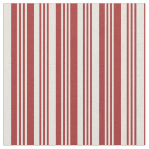 Tela Patrón lineal marrón y beige