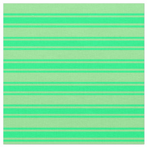 Tela Patrón lineal verde claro y verde