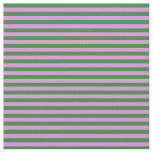 Tela Patrón lineal verde y violeta del bosque