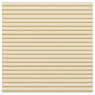 Tela Patrón lino de color oscuro de oro y beige