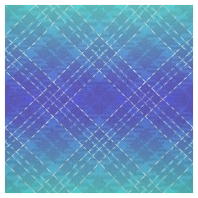 Tela Patrón luminoso y brillante de los años 90 Aqua Bl (Retal)