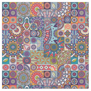 Tela Patrón Mandala