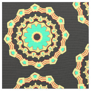 Tela Patrón Mandala 110714(012)