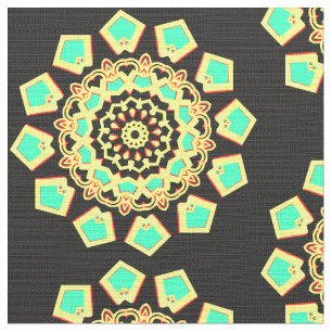 Tela Patrón Mandala 110714(014)