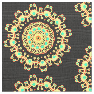 Tela Patrón Mandala 110714(017)