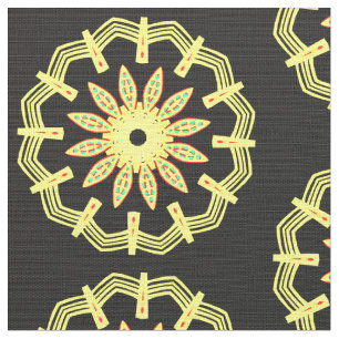 Tela Patrón Mandala 110714(04)