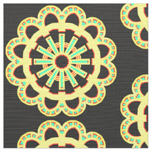Tela Patrón Mandala 110714(09)