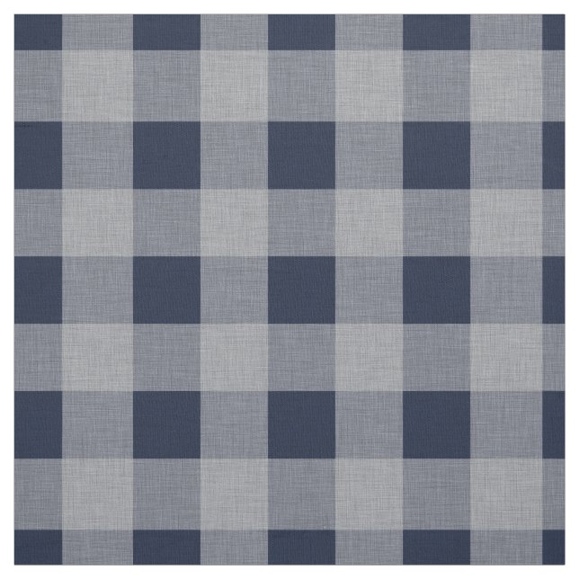 Tela Patrón marcado de gris azul | Lumberjack Plaid (Retal)