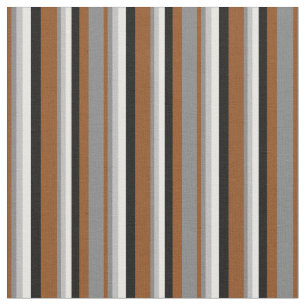 Tela Patrón marrón, gris, gris, blanco y negro