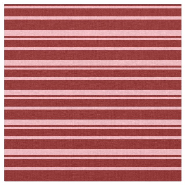 Tela Patrón marrón y rosa claro (De cerca)