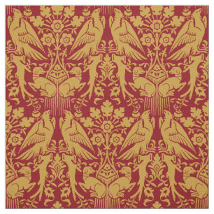 Tela Patrón Medieval De Húngaro Y Hound