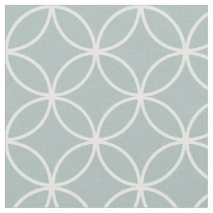 Tela Patrón moderno de diamante gris azul y blanco