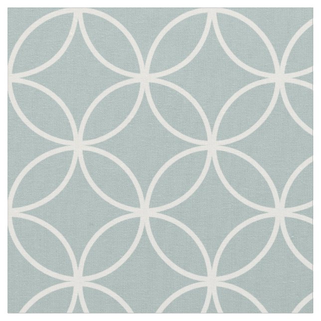 Tela Patrón moderno de diamante gris azul y blanco (De cerca)
