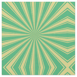 Tela Patrón moderno de rayo de sol de menta