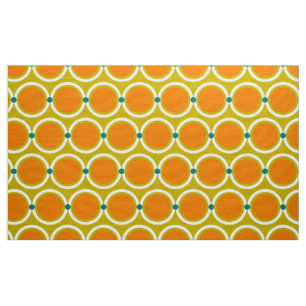 Tela Patrón moderno de tejidos audaces de los años 70