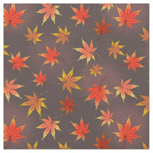 Patrón Momiji - hoja de arce japonesa en otoño