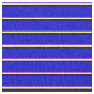 Tela Patrón morado, morado, negro y azul