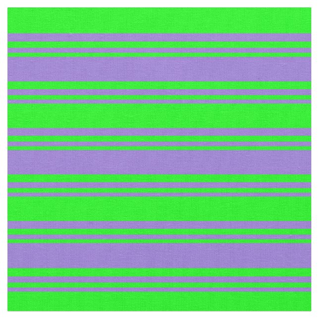 Tela Patrón morado y limón (De cerca)