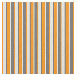 Tela Patrón Naranja gris oscuro, beige y oscuro