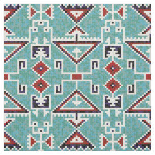 Tela Patrón Navajo de indios nativos americanos