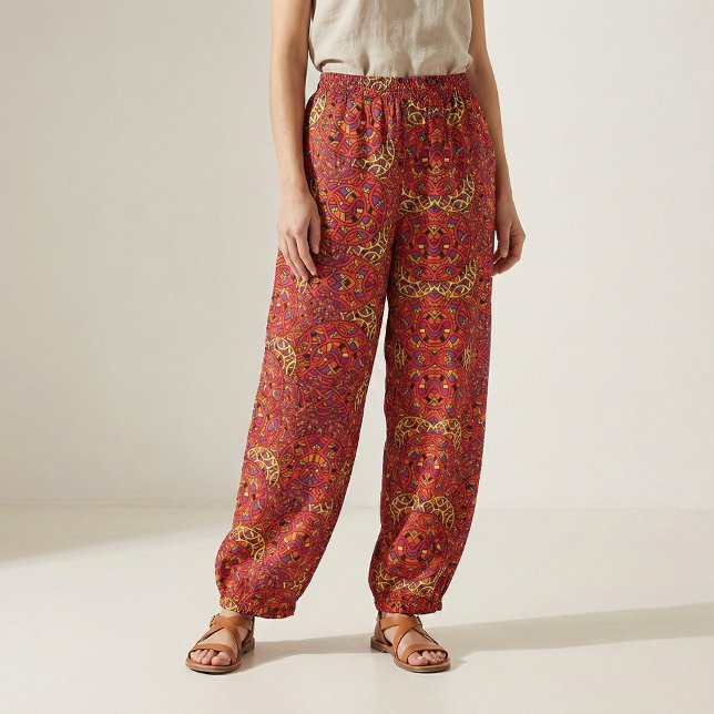 Tela Patrón orgánico colorido (Subido por el creador)