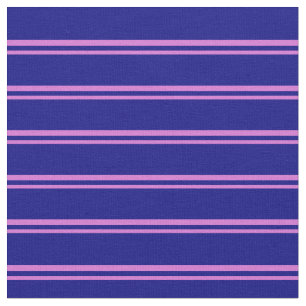 Tela Patrón orquídea y azul de las franjas