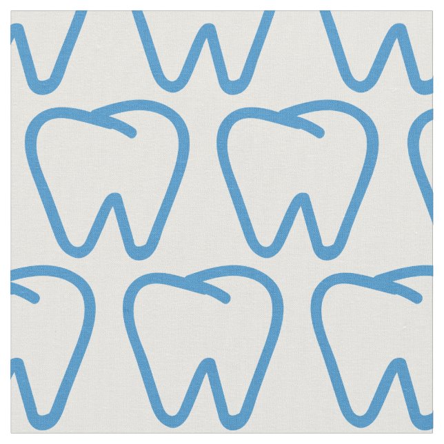 Tela Patrón ortodoncista de dientes (De cerca)