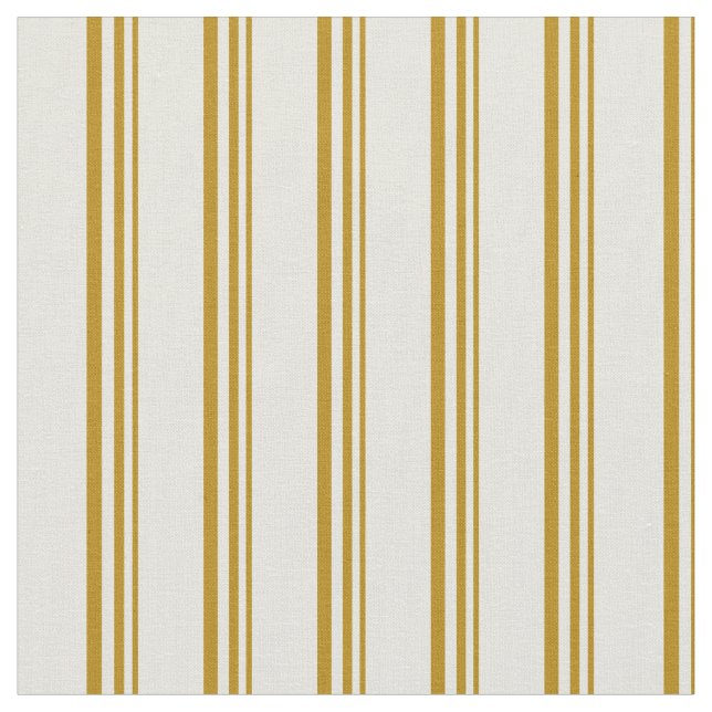 Tela Patrón Oscuro de Goldenrod y Beige (De cerca)