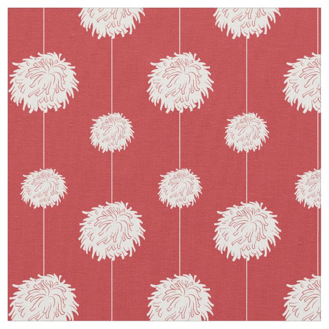 Tela Patrón Pom Pom (De cerca)