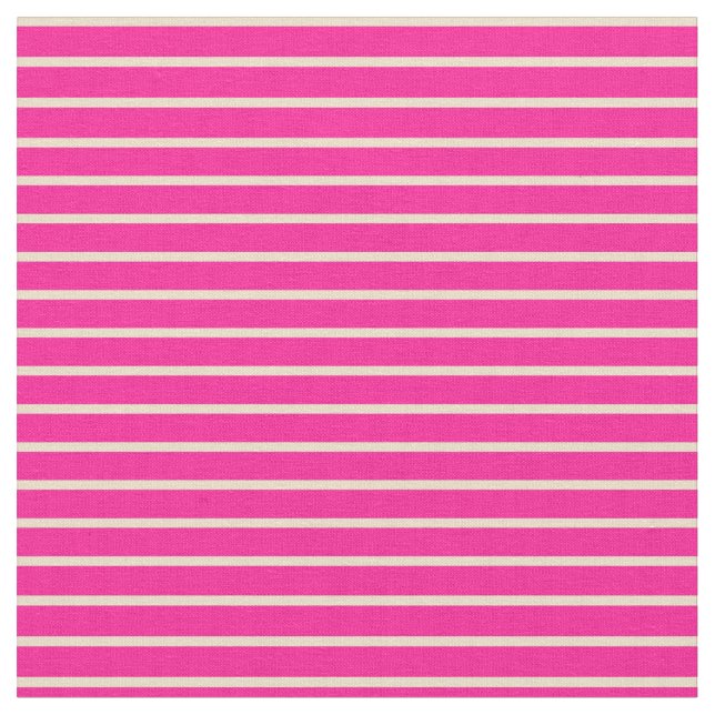 Tela Patrón profundo rosado y con franjas/líneas (De cerca)