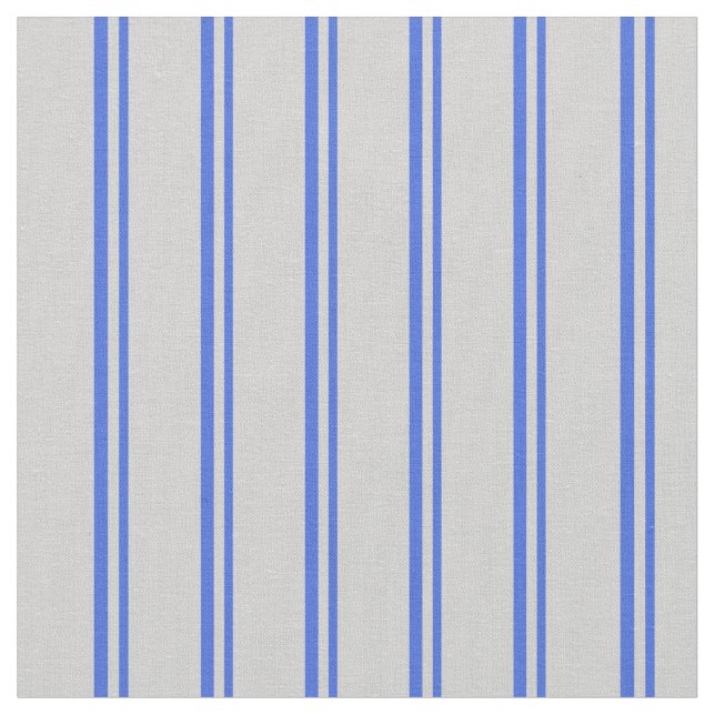 Tela Patrón rayado azul y gris claro real (De cerca)