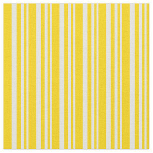 Tela Patrón rayado beige y amarillo