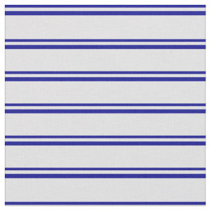 Tela Patrón rayado de azul oscuro y lavanda