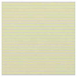 Tela Patrón rayado de color gris claro y amarillo