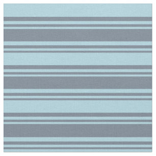 Tela Patrón rayado de gris y azul claro de pizarra