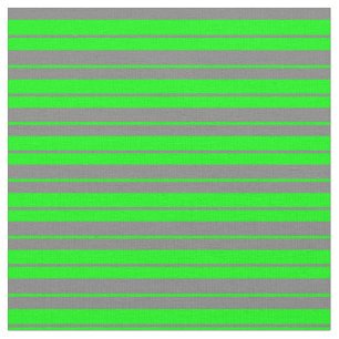 Tela Patrón rayado de gris y limón