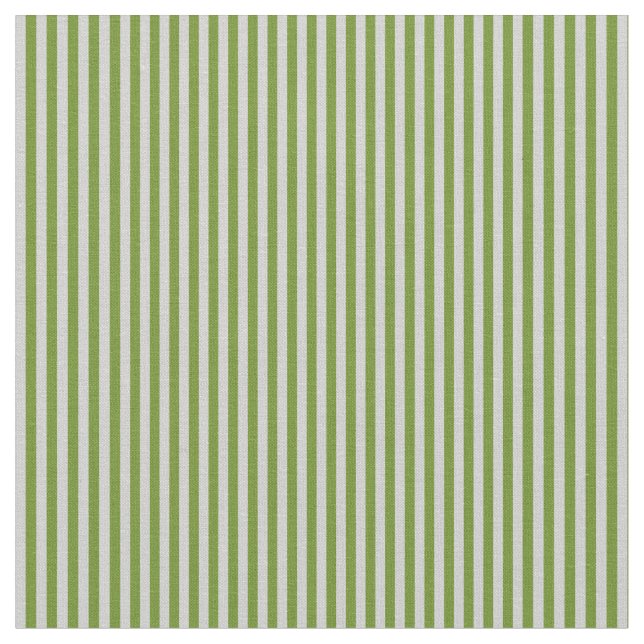 Tela Patrón rayado gris claro y verde (De cerca)