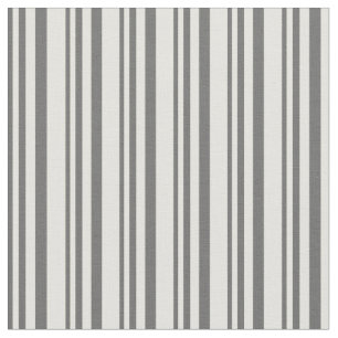 Tela Patrón rayado gris oscuro y amarillo claro