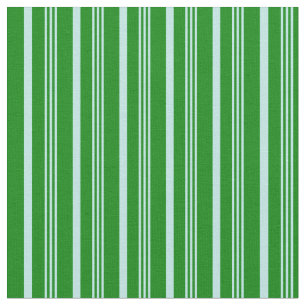 Tela Patrón rayado/lineal de color turquesa y verde