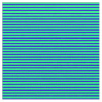 Patrón rayado/lino verde y azul