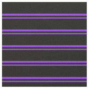 Tela Patrón rayado morado y negro