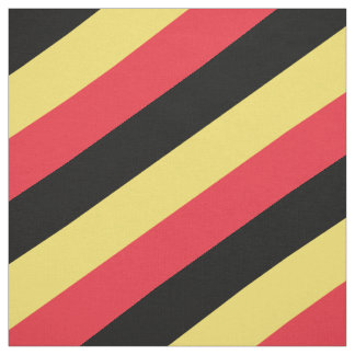 Tela Patrón rayado rojo, negro y amarillo