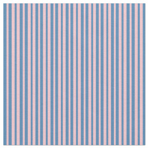 Tela Patrón rayado rosa y azul