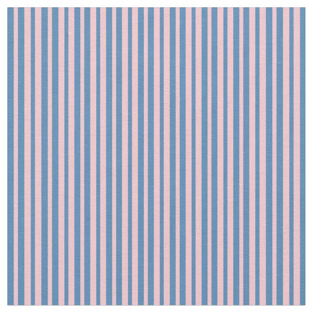 Tela Patrón rayado rosa y azul (De cerca)