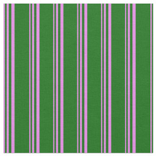 Tela Patrón rayado verde violeta y oscuro