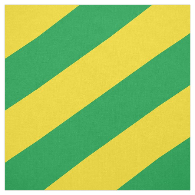 Tela Patrón rayado verde y amarillo (Retal)