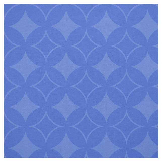 Tela Patrón real azul de barco (Retal)