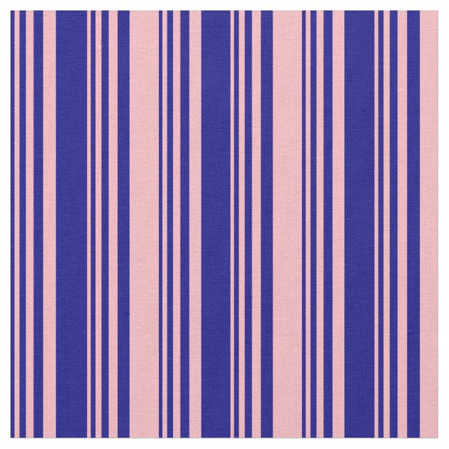 Tela Patrón rosa azul y claro (De cerca)